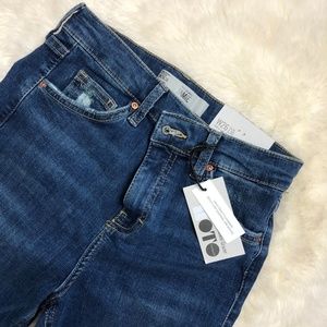 NEW Topshop Moto Jeans Jamie High Waist
